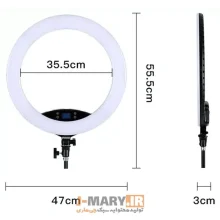 رینگ لایت جی ماری (46 سانت 60 وات) Jmary FM 19RS Ring Light