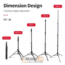 سه پایه دوربین عکاسی جیماری Jmary MT-38 Tripod