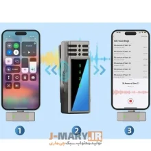 میکروفون بی‌سیم جی‌ماری مدل Jmary MW-15 Lightning