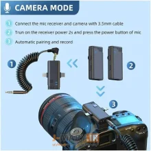 میکروفون بی سیم جی ماری مدل MW-16
